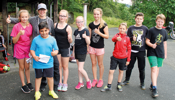 Die SV organgisiert schulische Aktivitäten wie z.B. den Schullauf.